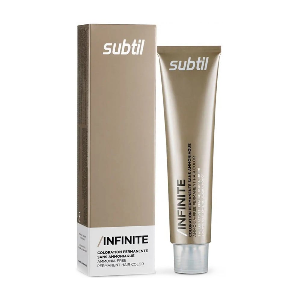 Напівперманентна крем-фарба для волосся Subtil Infinite 6.34 Темний блондин золотисто-мідний, 60 мл